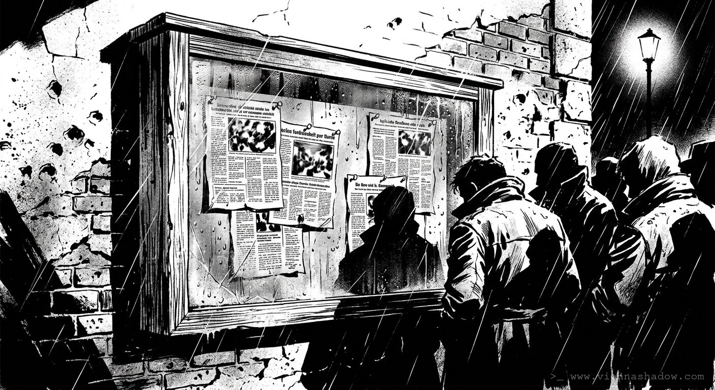 084 – Der Zeitungsaushang